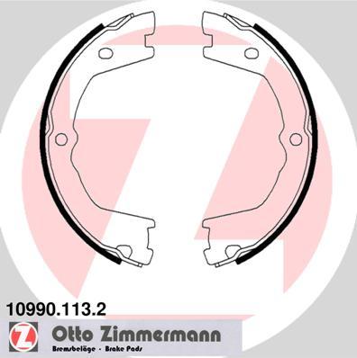 Zimmermann 10990.113.2 - Bremžu loku kompl., Stāvbremze autodraugiem.lv