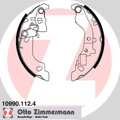 Zimmermann 10990.112.4 - Bremžu loku komplekts autodraugiem.lv