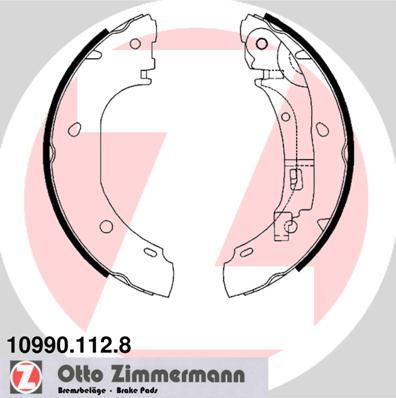 Zimmermann 10990.112.8 - Bremžu loku komplekts autodraugiem.lv