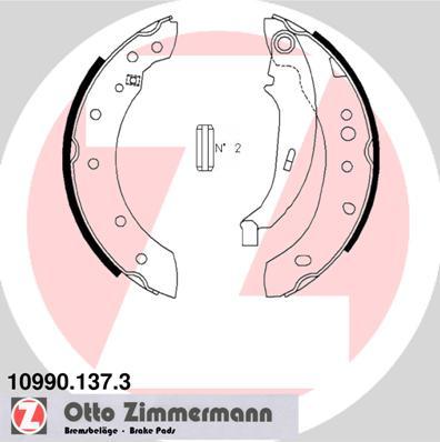Zimmermann 10990.137.3 - Bremžu loku kompl., Stāvbremze autodraugiem.lv