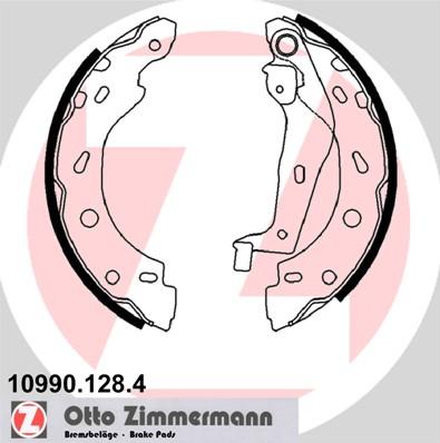 Zimmermann 10990.128.4 - Bremžu loku komplekts autodraugiem.lv