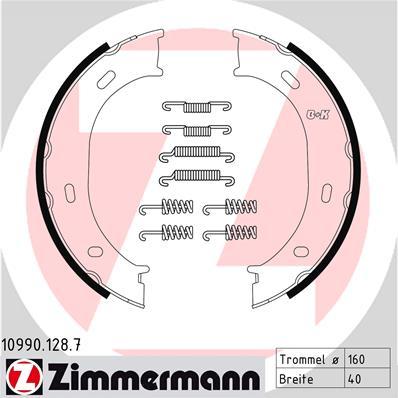 Zimmermann 10990.128.7 - Bremžu loku kompl., Stāvbremze autodraugiem.lv