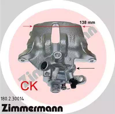 Zimmermann 180.2.30014 - Bremžu suports autodraugiem.lv