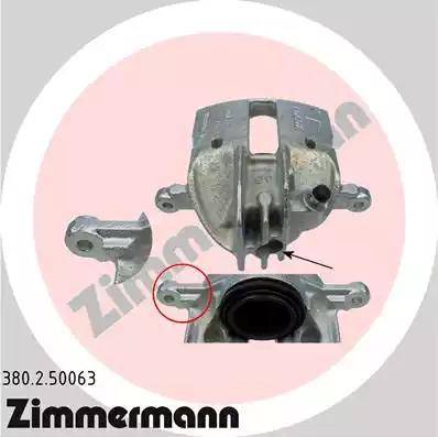 Zimmermann 380.2.50063 - Bremžu suports autodraugiem.lv