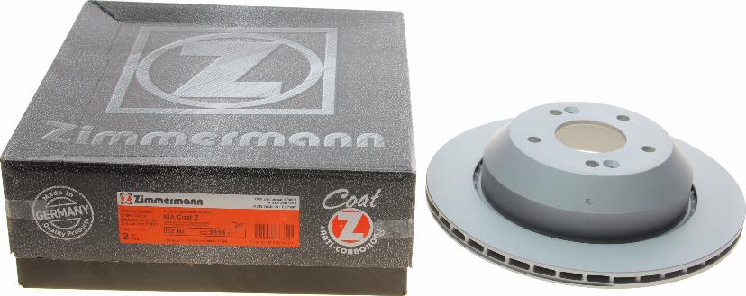 Zimmermann 320.3816.20 - Bremžu diski autodraugiem.lv