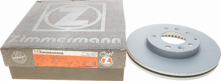 Zimmermann 370.3072.20 - Bremžu diski autodraugiem.lv