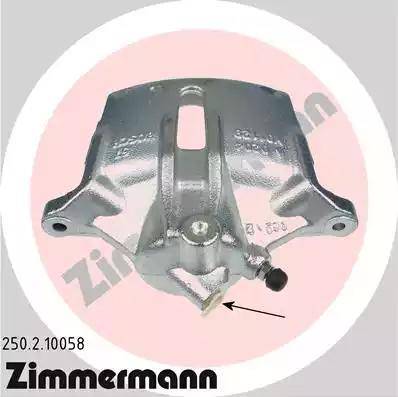 Zimmermann 250.2.10058 - Bremžu suports autodraugiem.lv