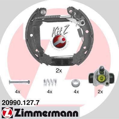 Zimmermann 20990.127.7 - Bremžu loku komplekts autodraugiem.lv