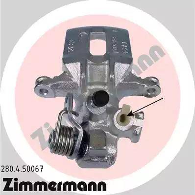 Zimmermann 280.4.50067 - Bremžu suports autodraugiem.lv