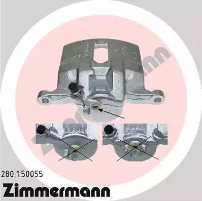 Zimmermann 280.1.50055 - Bremžu suports autodraugiem.lv