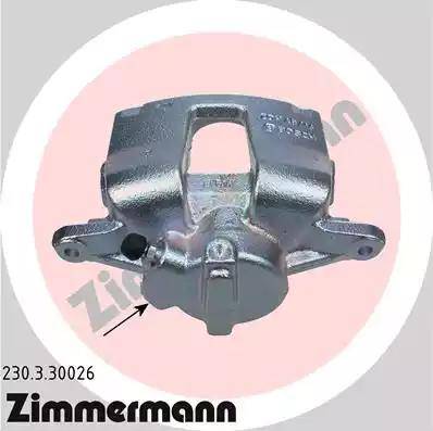 Zimmermann 230.3.30026 - Bremžu suports autodraugiem.lv