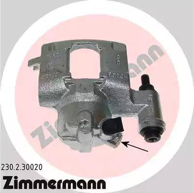 Zimmermann 230.2.30020 - Bremžu suports autodraugiem.lv