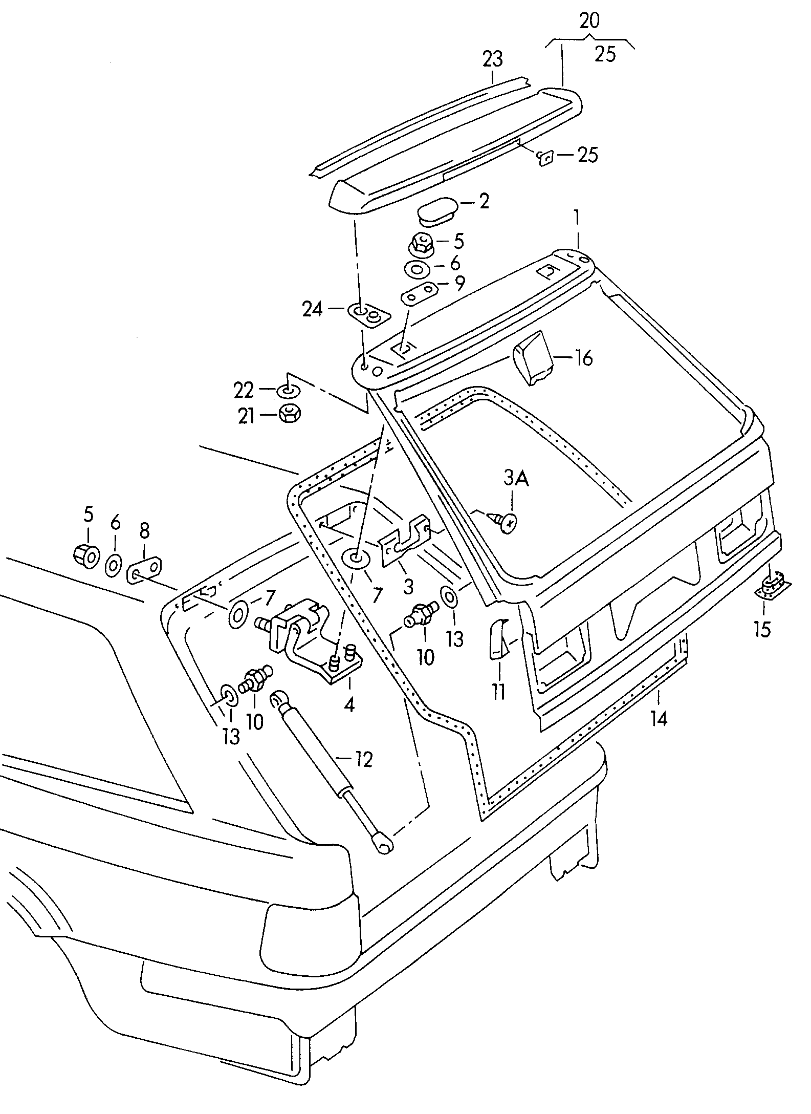 Seat 4A9827552 - Gāzes atspere, Bagāžas / Kravas nodalījuma vāks autodraugiem.lv