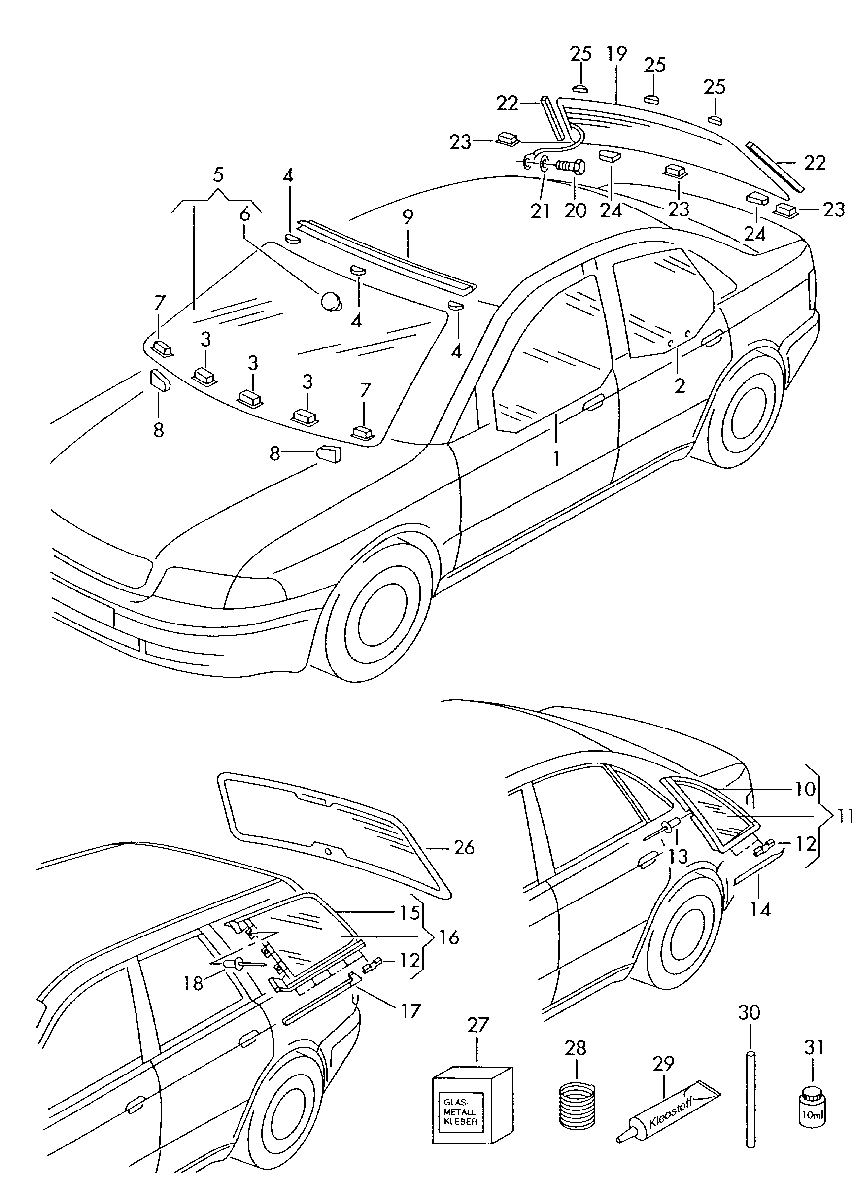 AUDI 8D5845205 - Sānu logs autodraugiem.lv