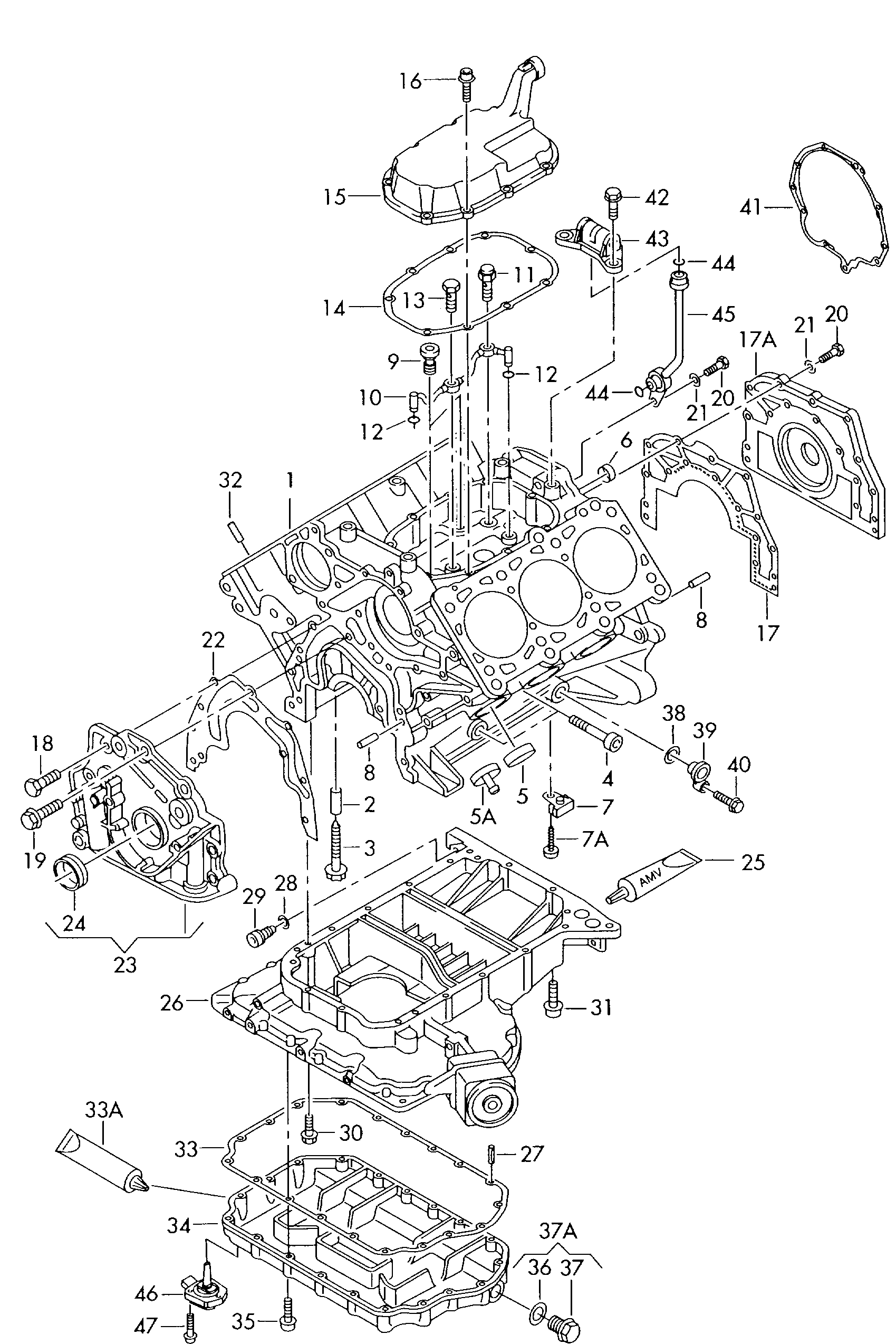 Skoda 078 103 604 AA - Eļļas vācele autodraugiem.lv