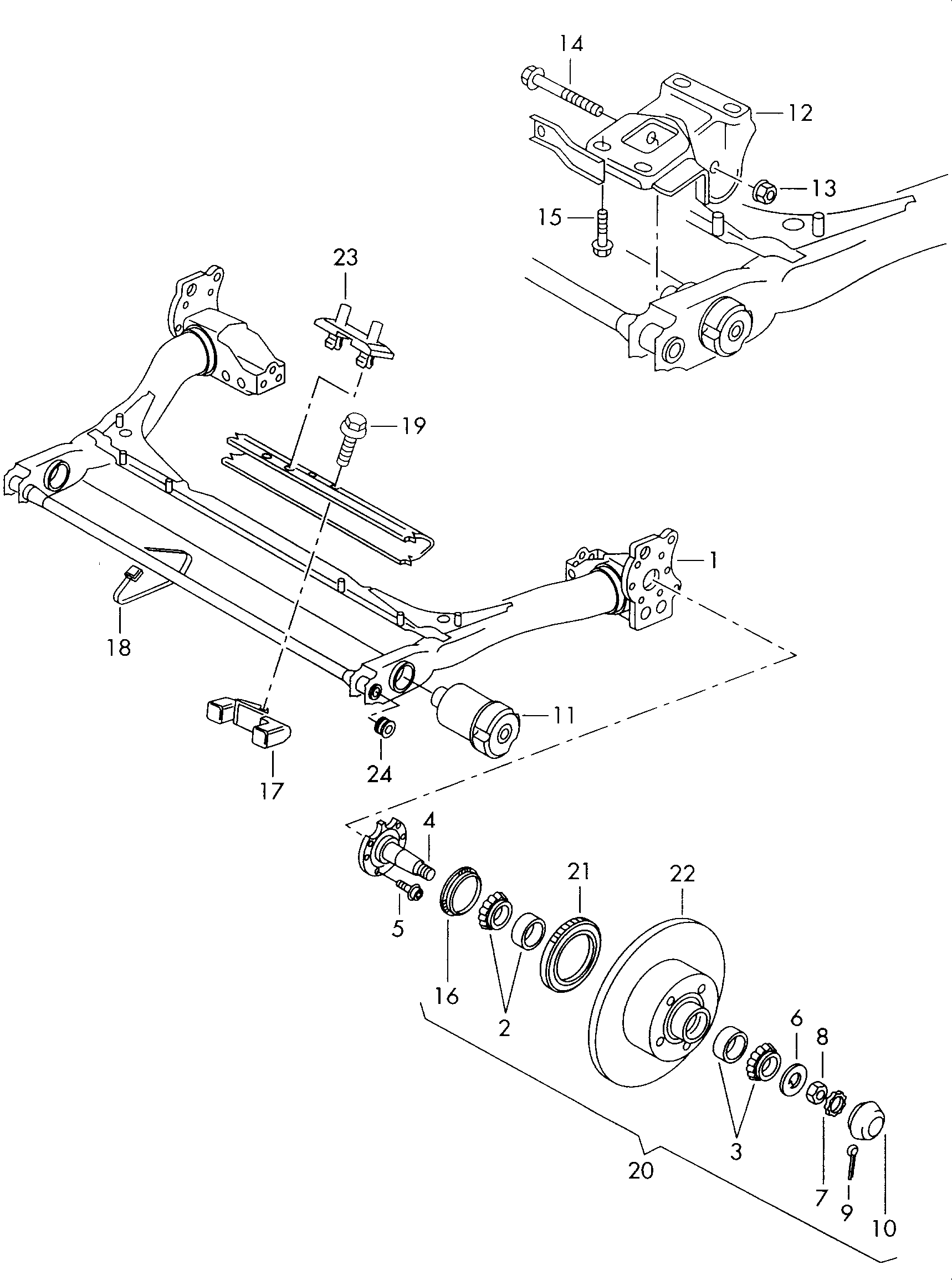 Skoda 8D0 598 625 - Riteņa rumbas gultņa komplekts autodraugiem.lv