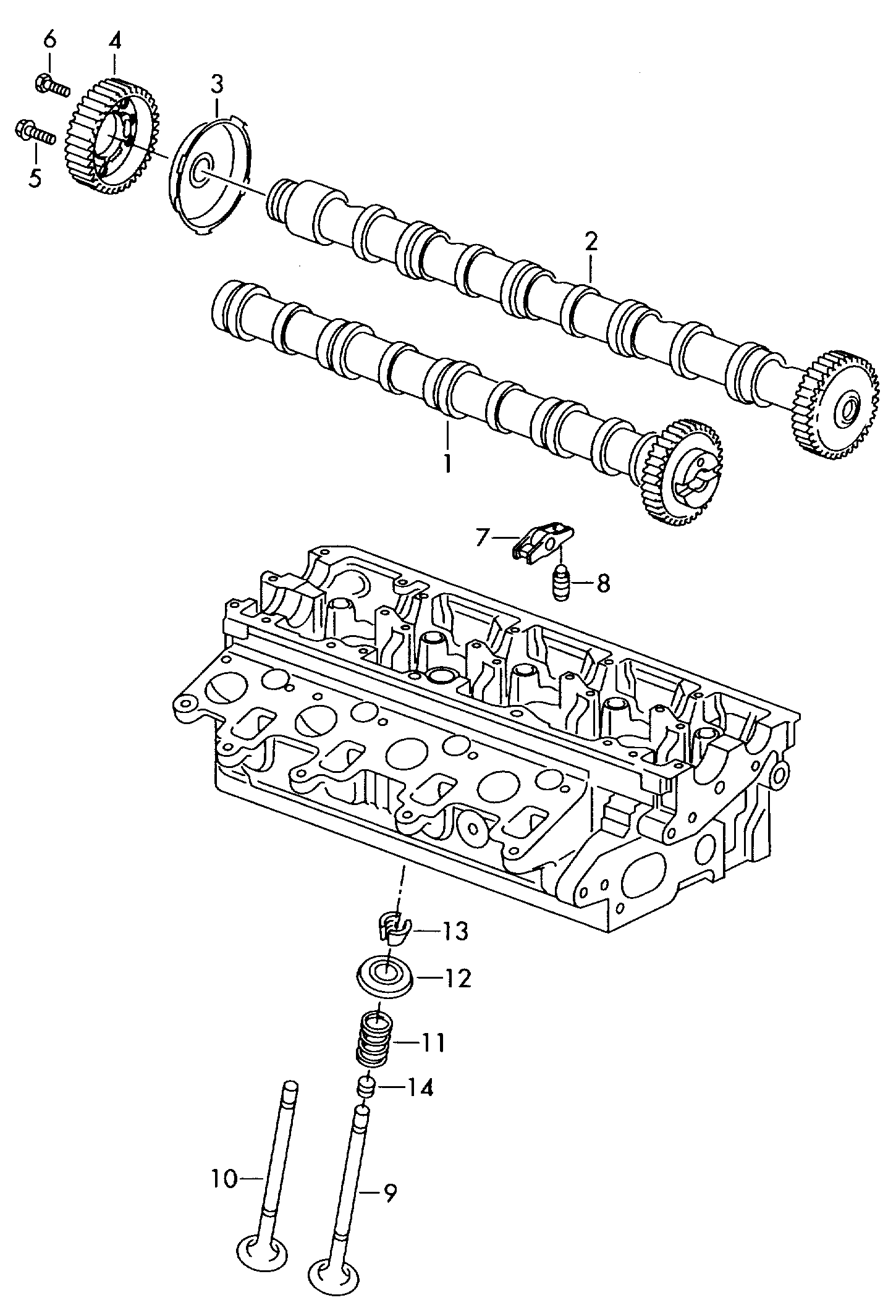 VAG 03L109021E - Sadales vārpsta autodraugiem.lv