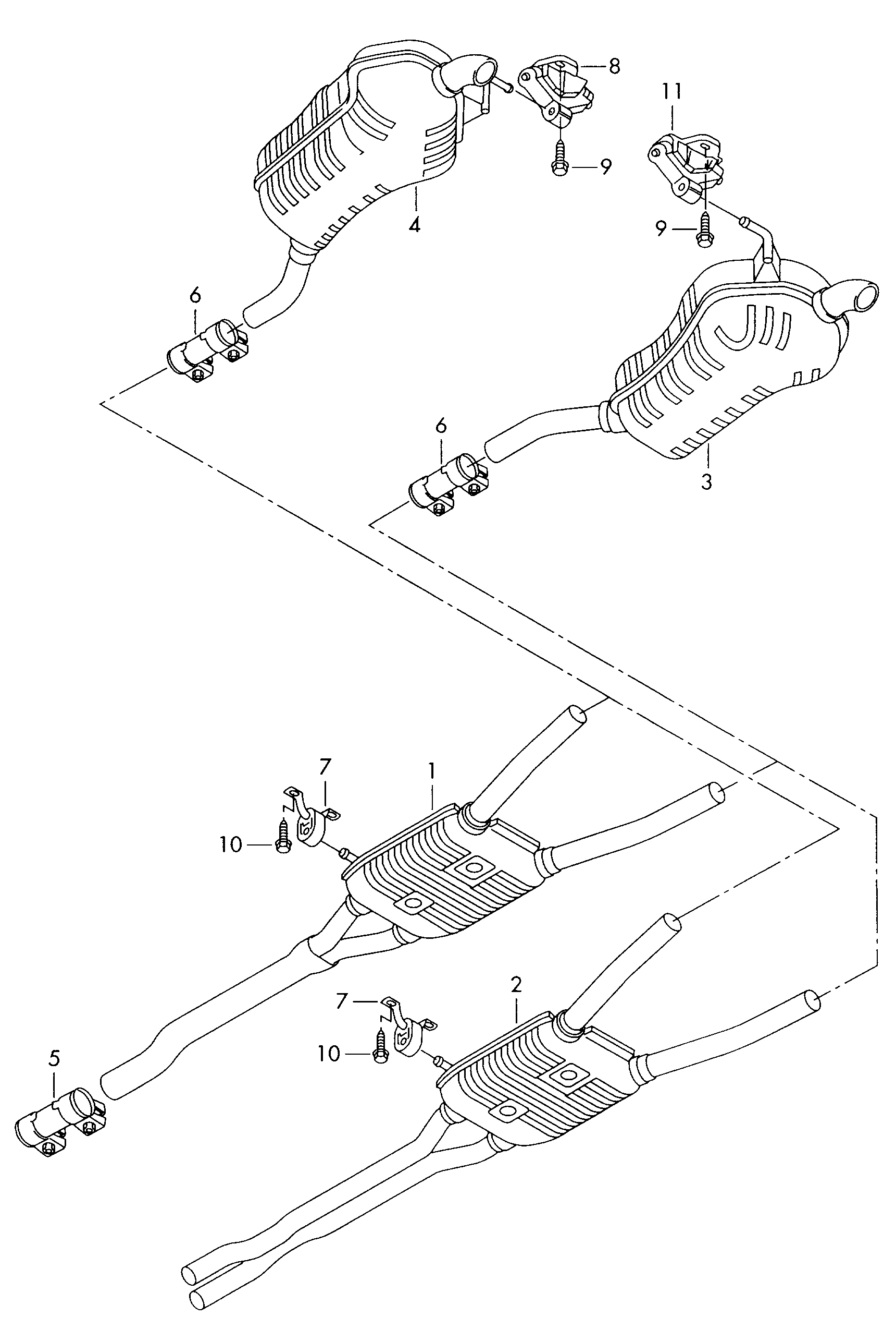 AUDI 8E0.253.144 J - Bukse, Stabilizators autodraugiem.lv