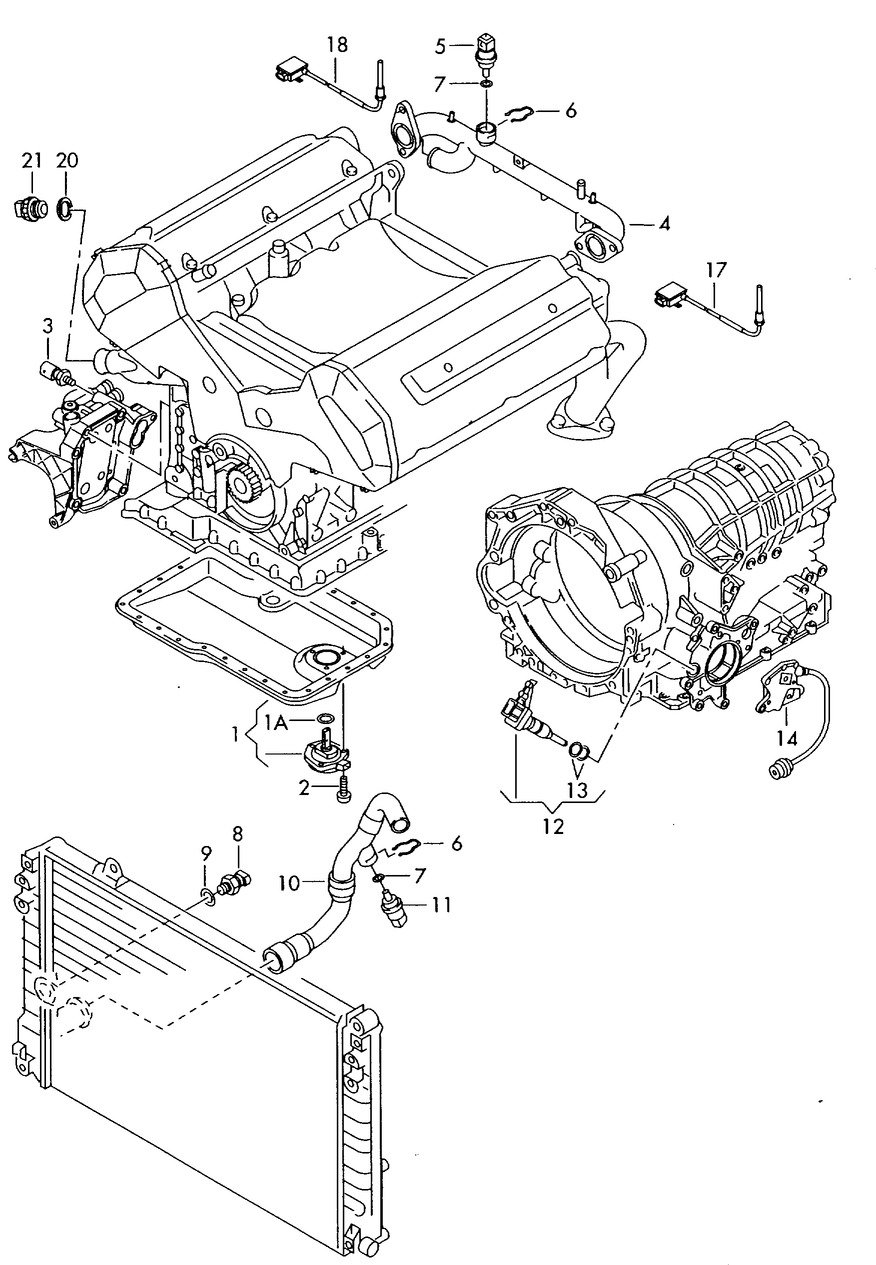 Skoda 06A 919 081 D - Devējs, Eļļas spiediens autodraugiem.lv