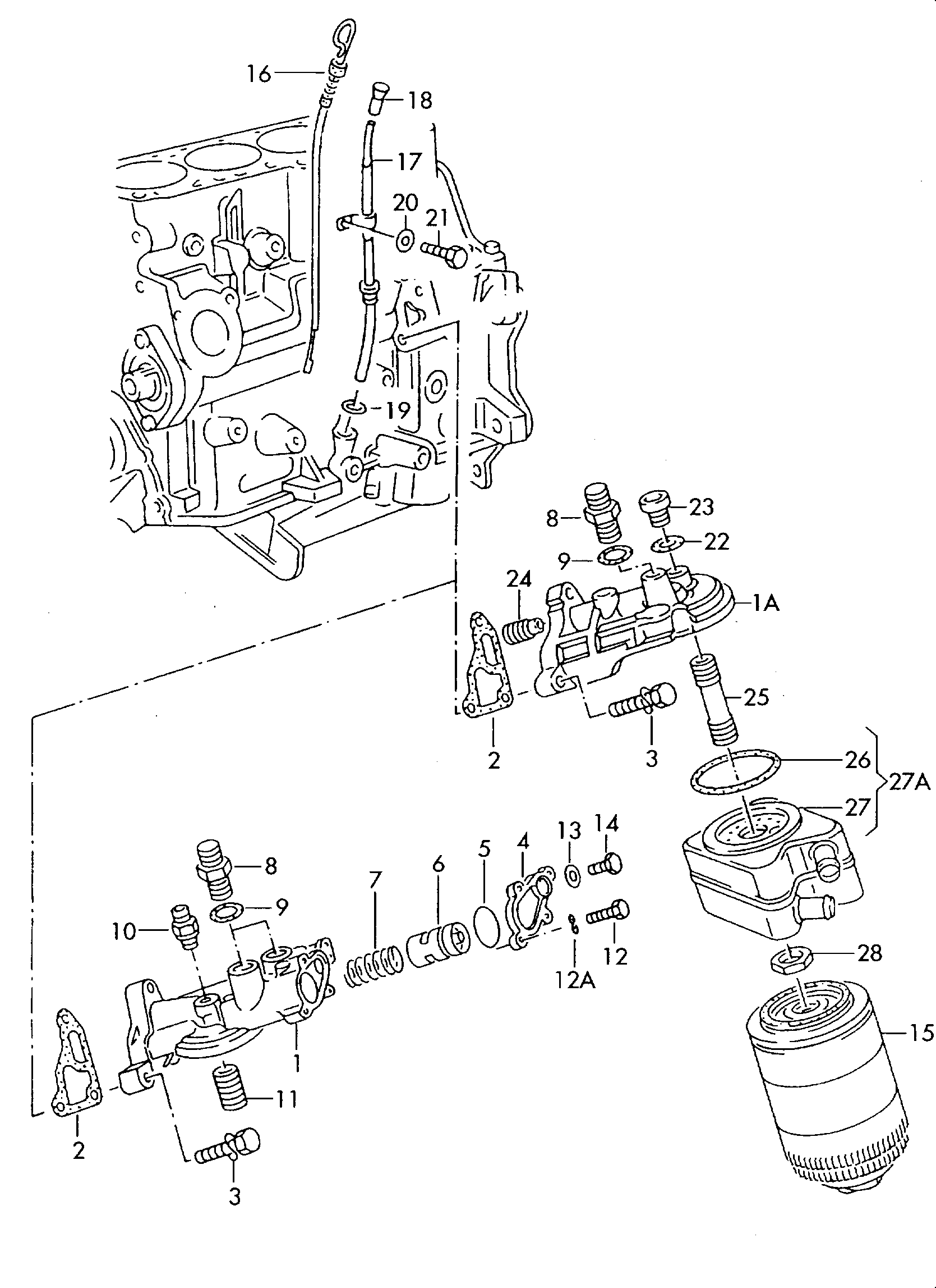 VW 028 115 561 - Eļļas filtrs autodraugiem.lv