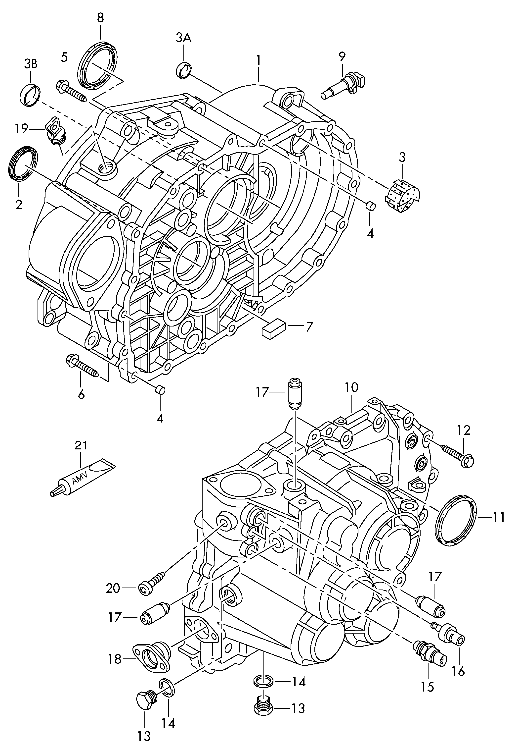 VW 02M 409 189 - Vārpstas blīvgredzens, Automātiskās pārnesumkārbas flancis autodraugiem.lv