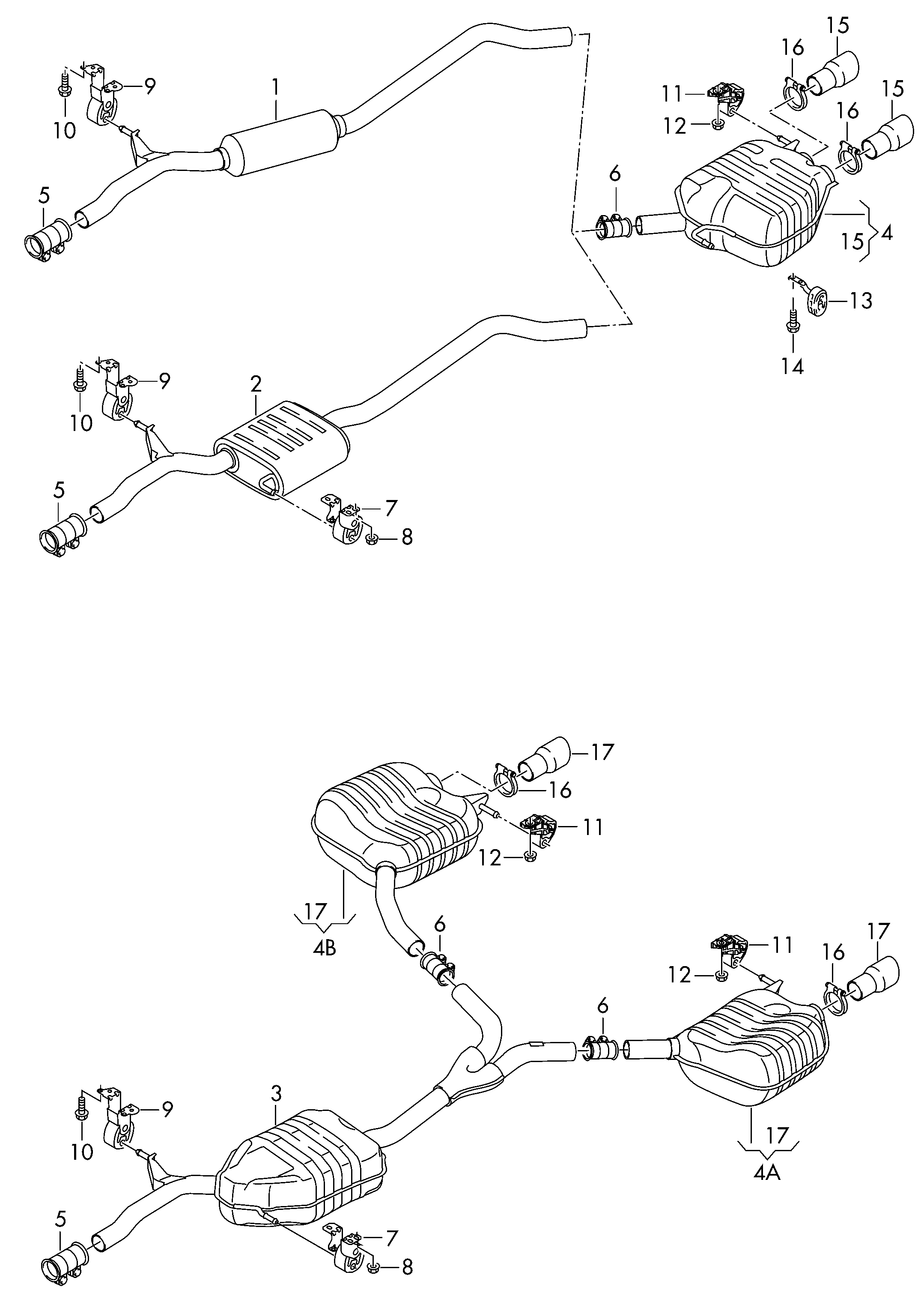 AUDI 8E0.253.139 B - Savienojošie elementi, Izplūdes gāzu sistēma autodraugiem.lv