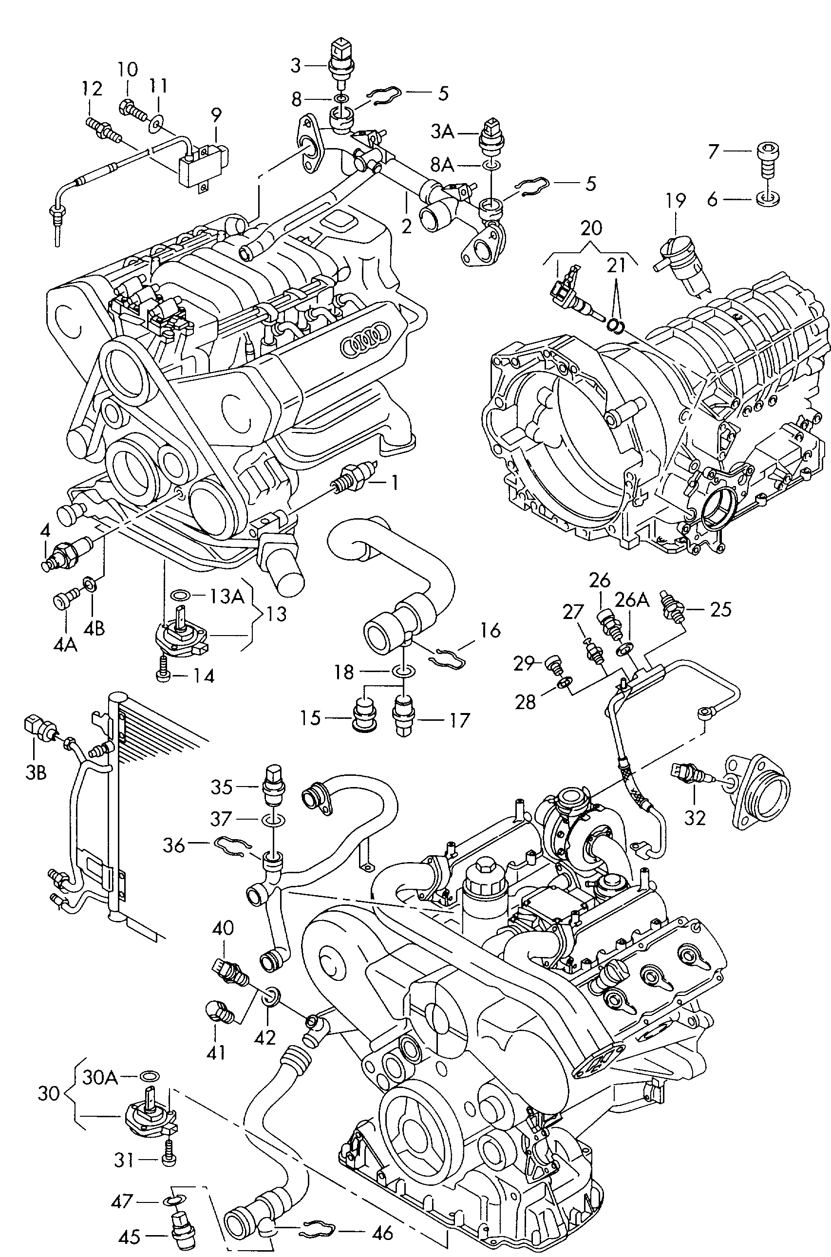 Seat 03C 907 660 H - Devējs, Motoreļļas līmenis autodraugiem.lv