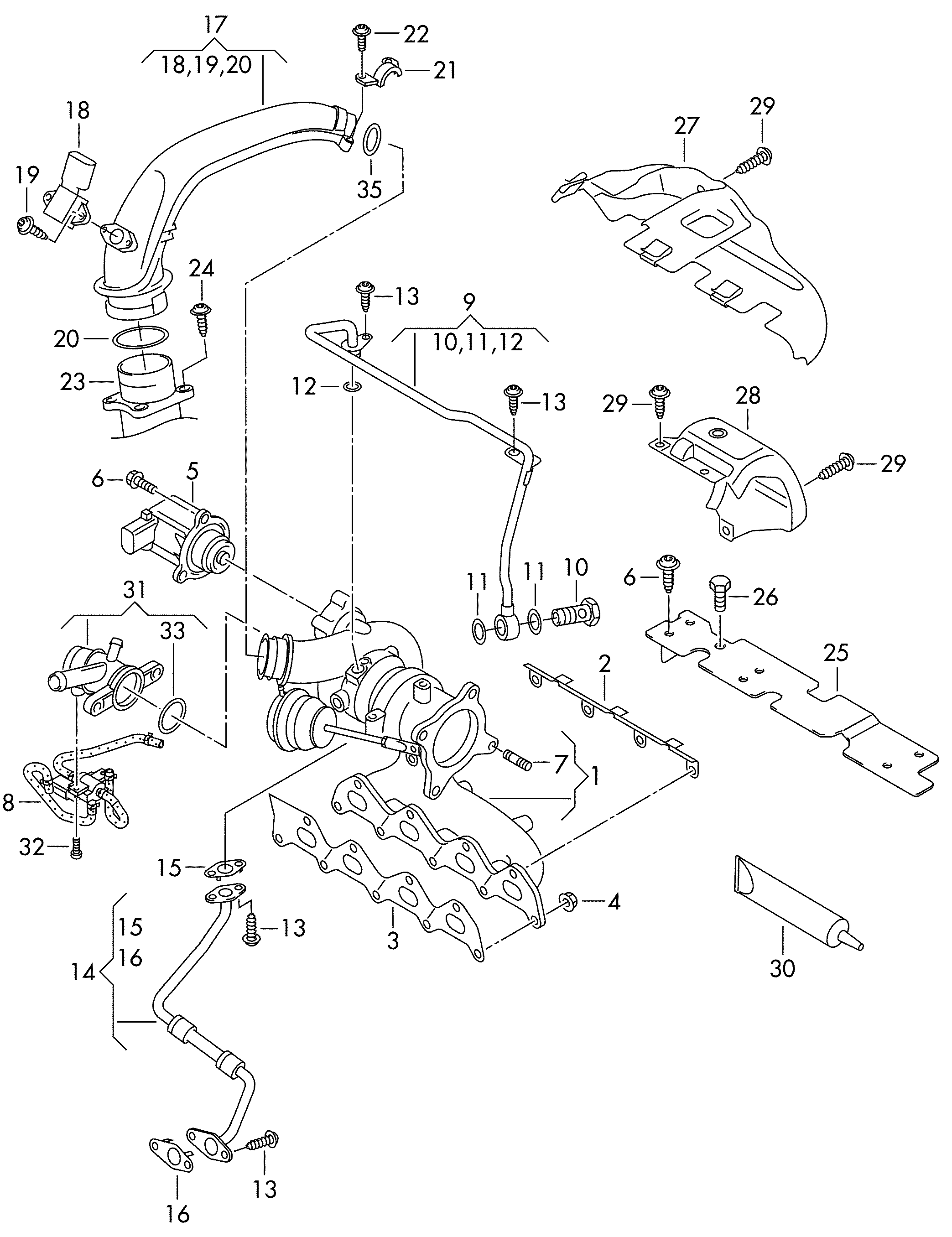 VAG WHT003186 - Blīvgredzens, Eļļas noliešanas korķis autodraugiem.lv