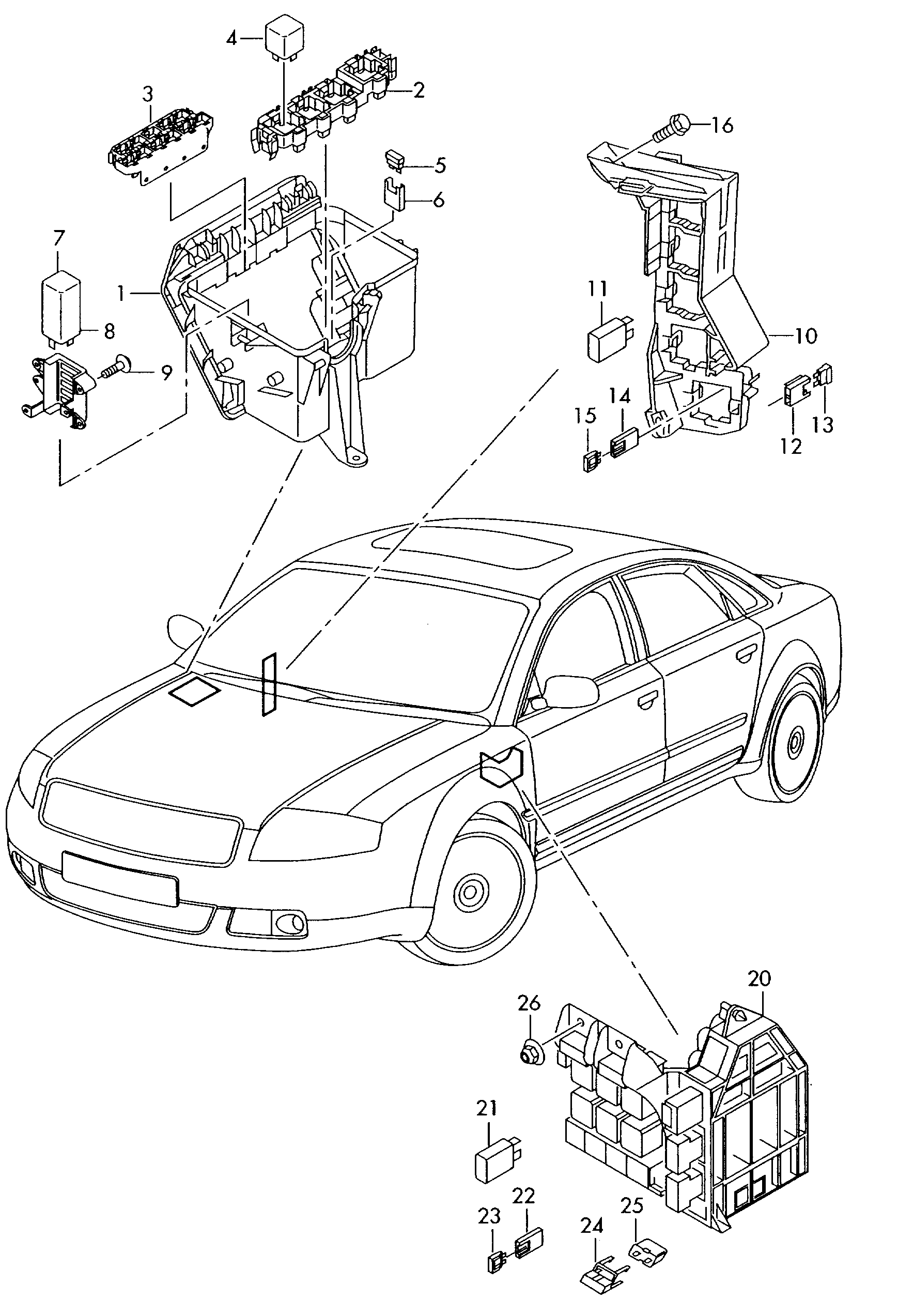 VW 431 951 253 G - Multifunkcionāls relejs autodraugiem.lv