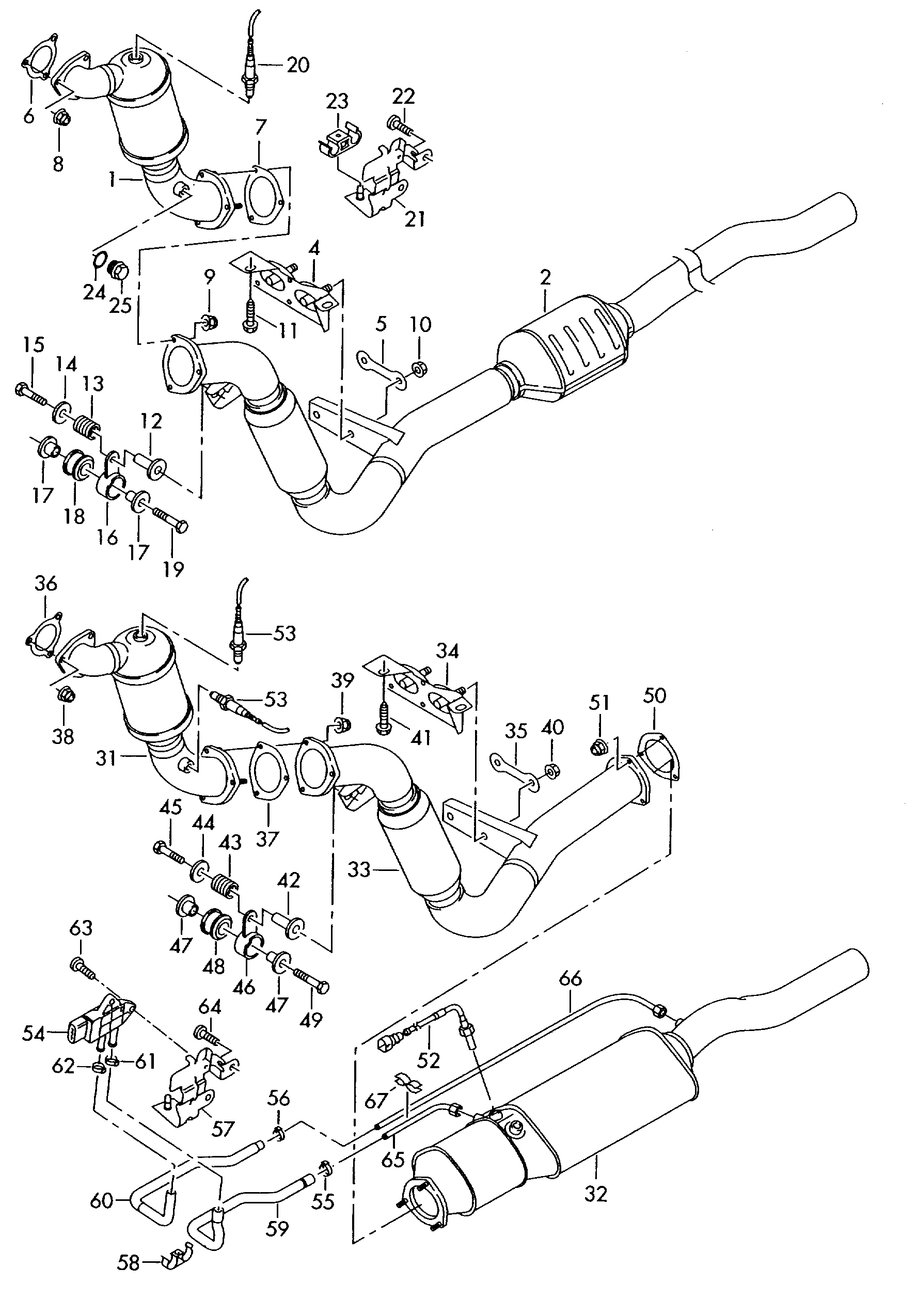 VAG N  91130801 - Uzgrieznis, Izplūdes kolektors autodraugiem.lv