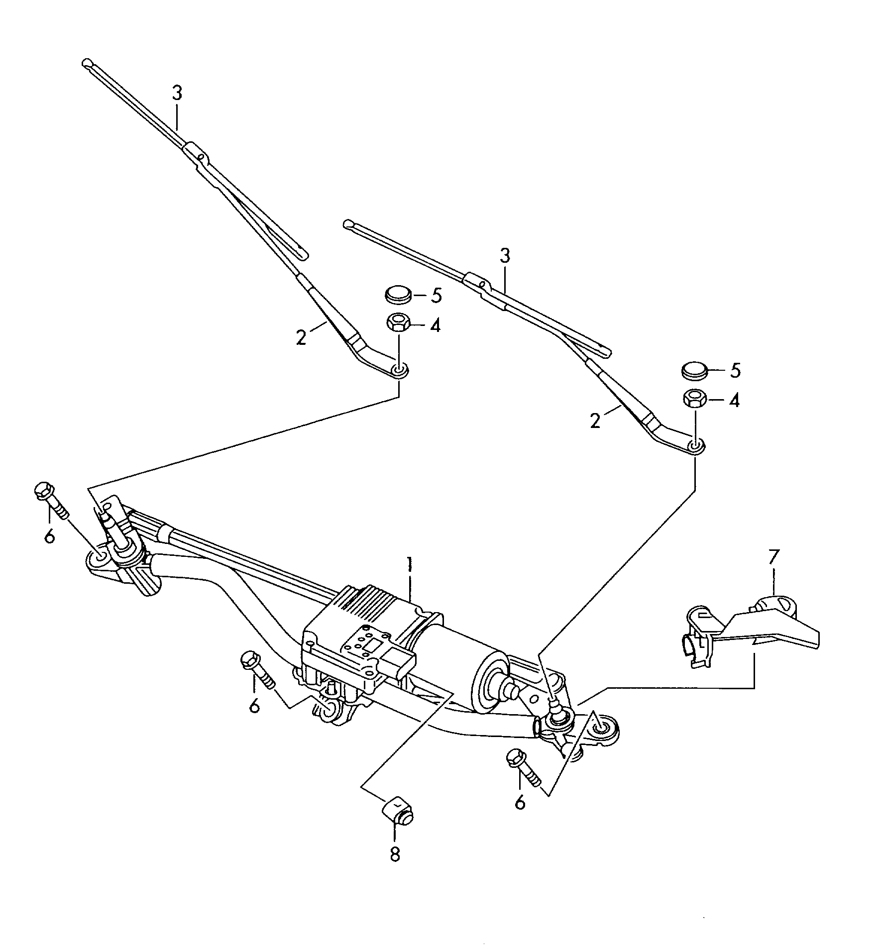 AUDI 8R1955425B - Stikla tīrītāja slotiņa autodraugiem.lv