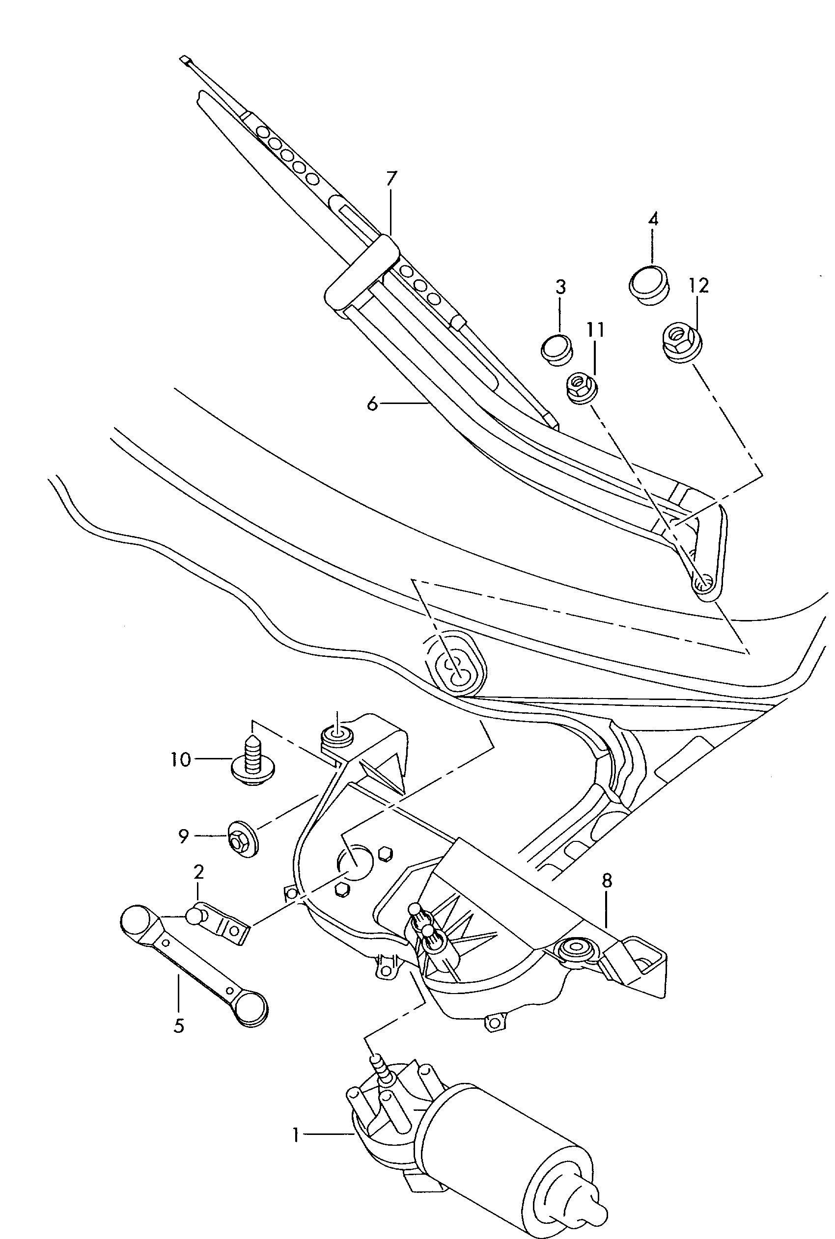 AUDI 8Z1955425F - Stikla tīrītāja slotiņa autodraugiem.lv