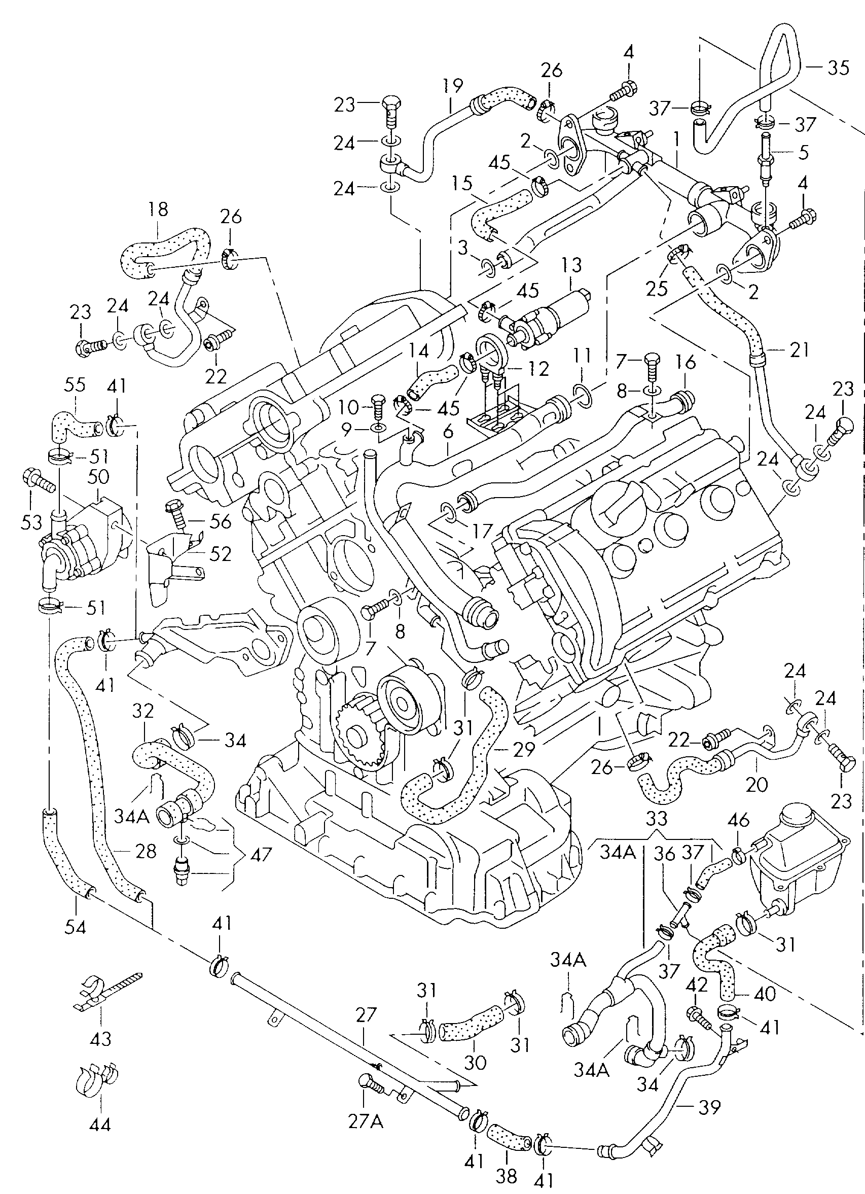 Seat N  0138495 - Radiatora cauruļvads autodraugiem.lv