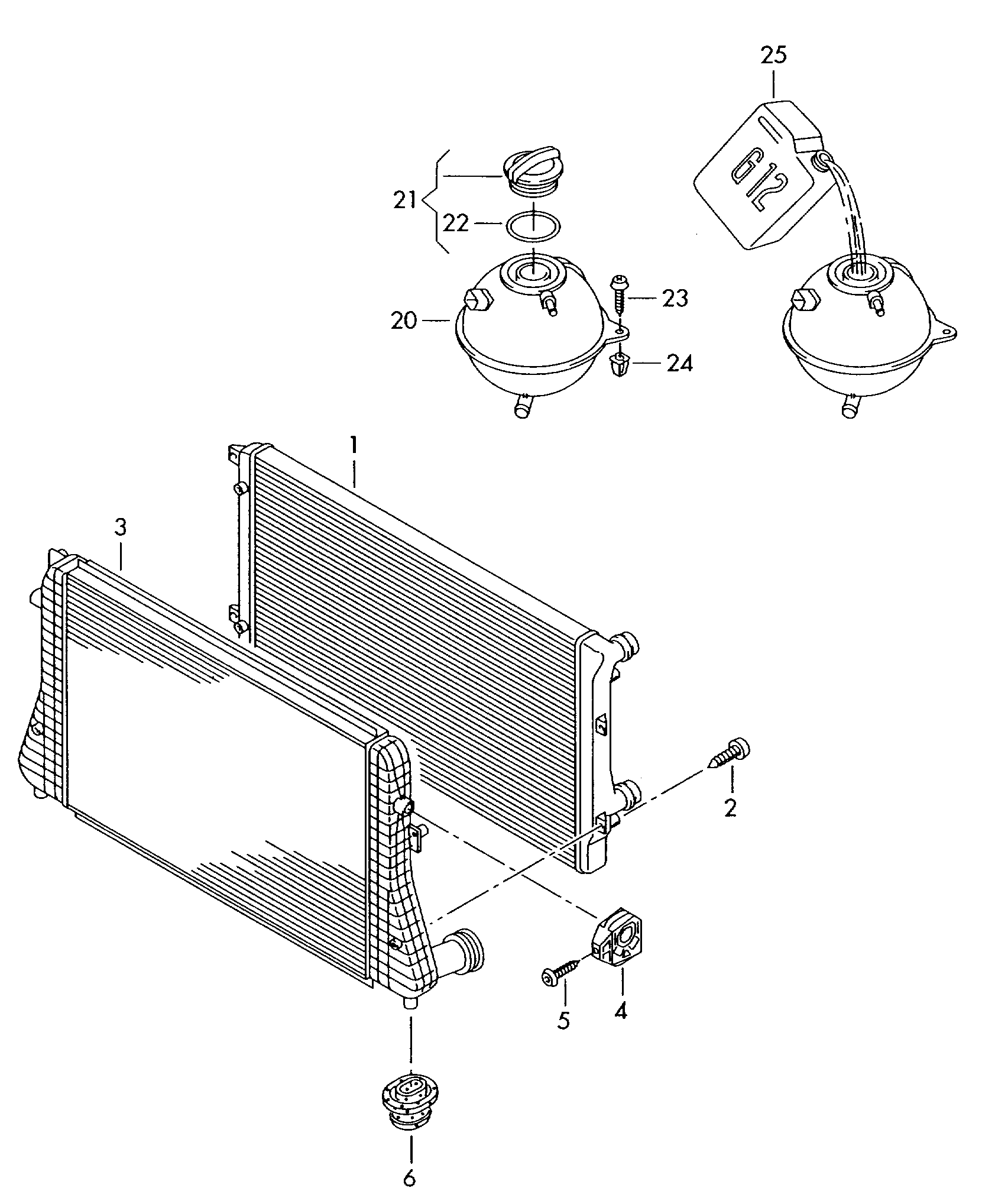 Seat 1K0 121 251 N - Radiators, Motora dzesēšanas sistēma autodraugiem.lv