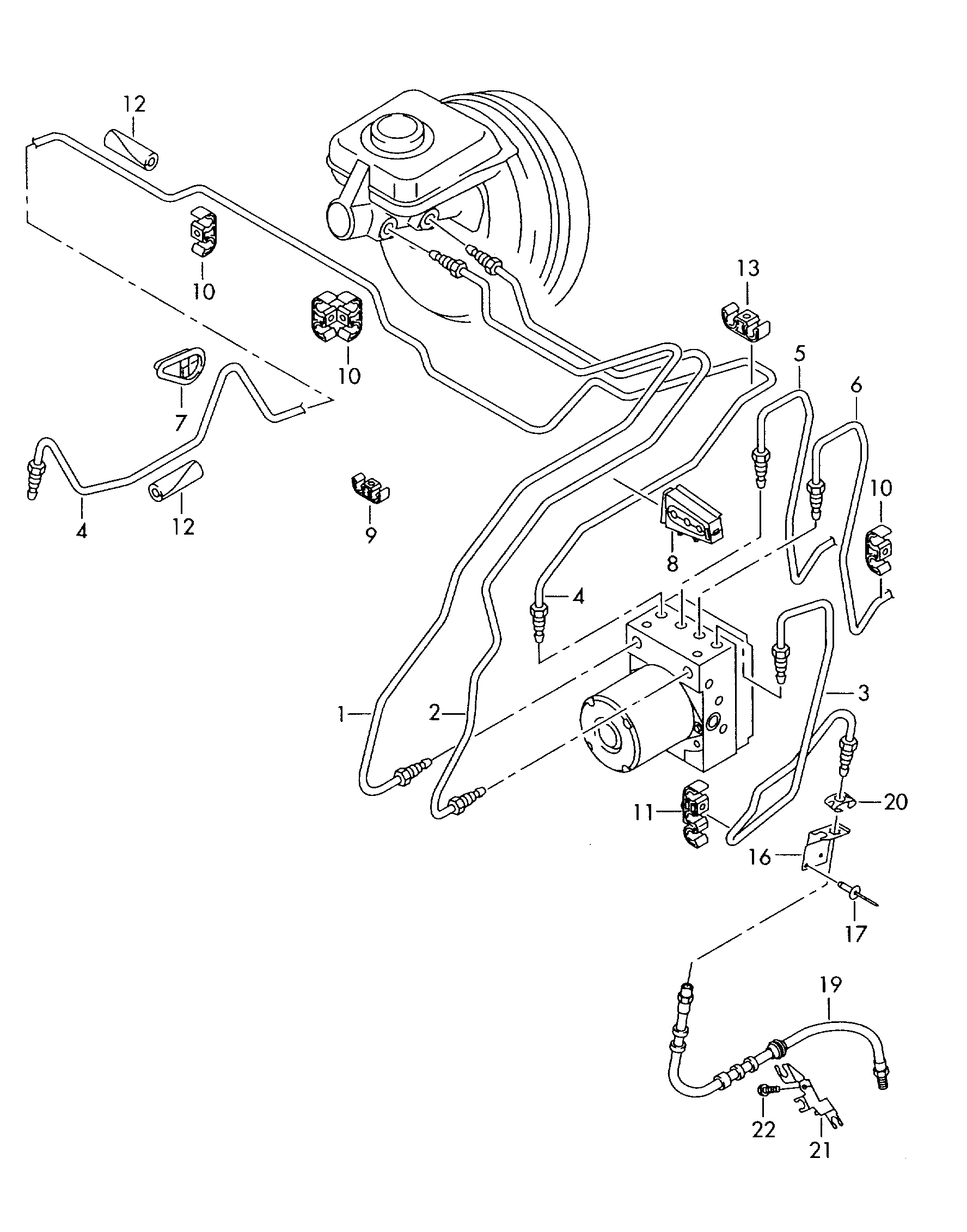 VW 8K0 611 707 E - Bremžu šļūtene autodraugiem.lv