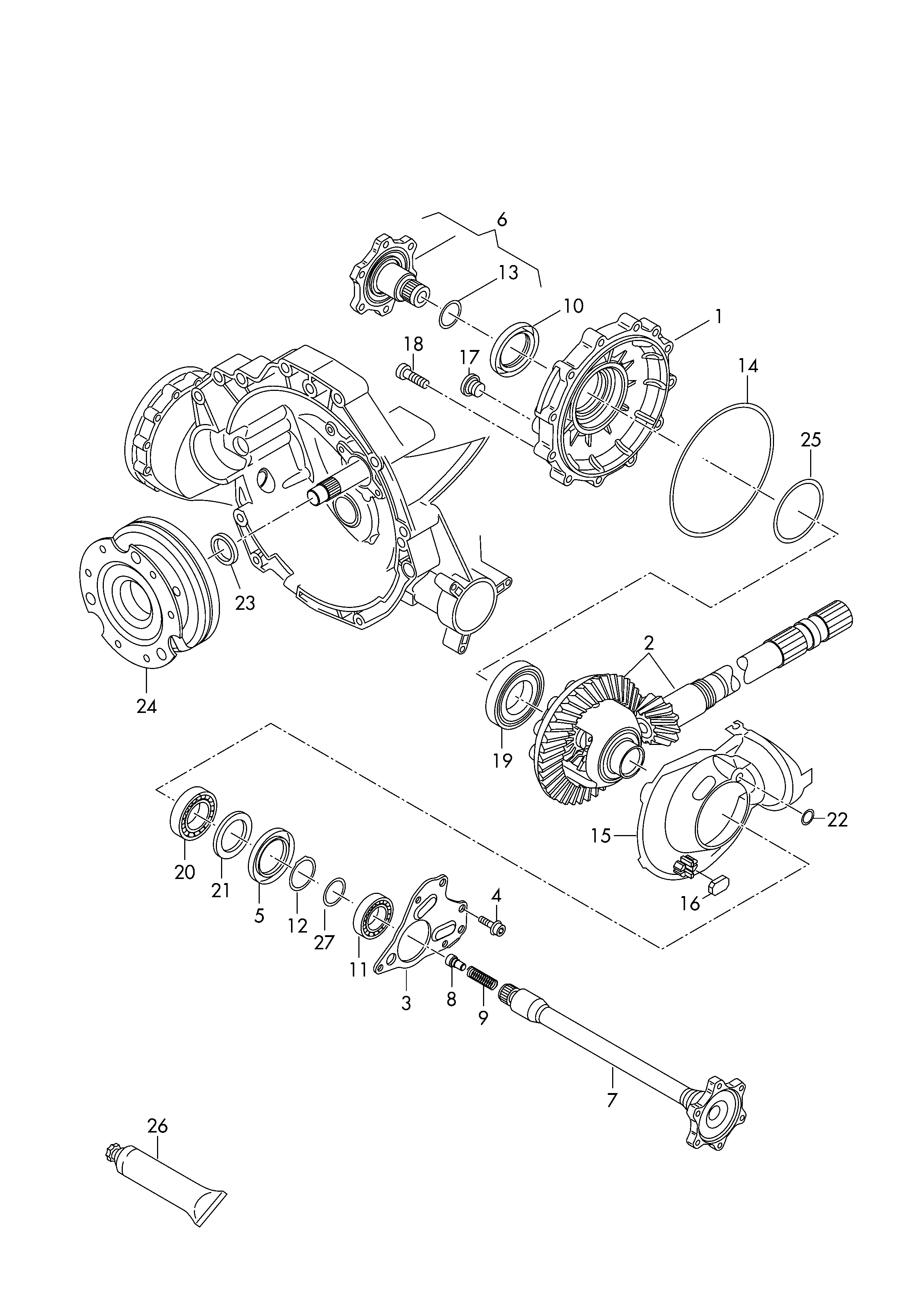 Seat 0B4 409 400 D - Shaft oil seal autodraugiem.lv