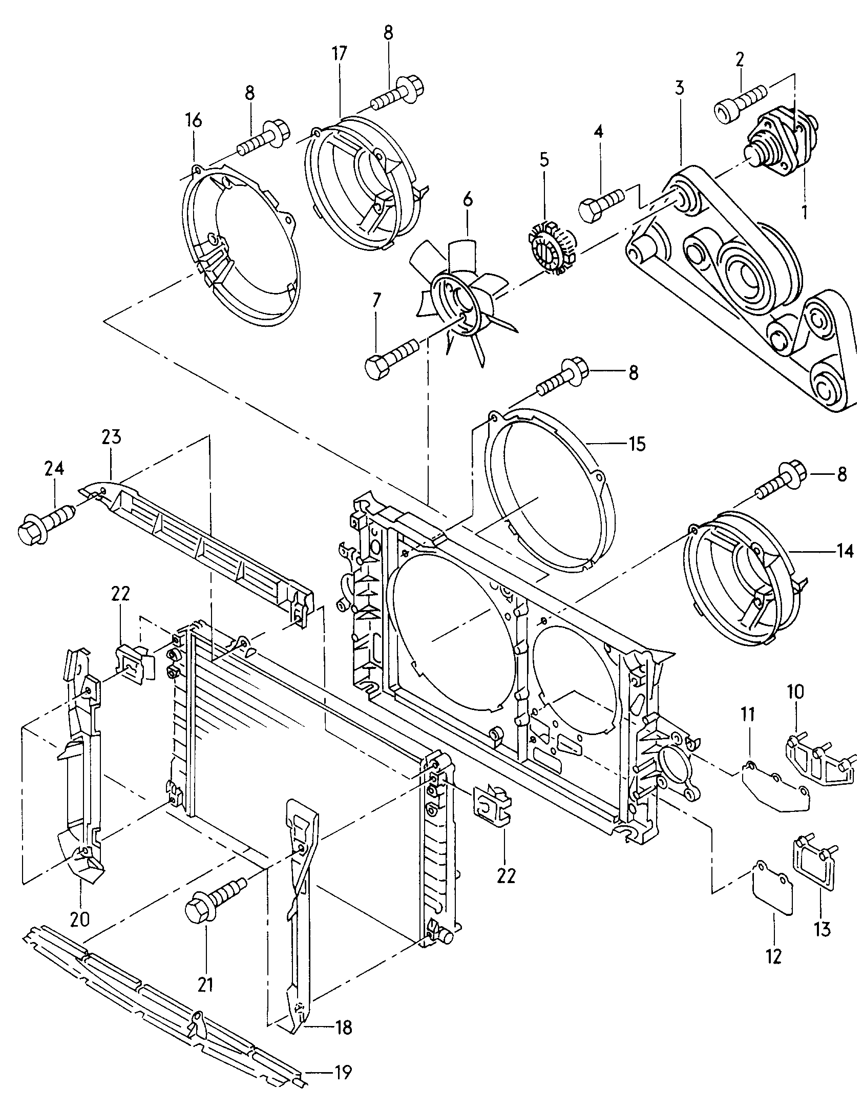 VAG 078 121 235 G - Ventilators, Motora dzesēšanas sistēma autodraugiem.lv