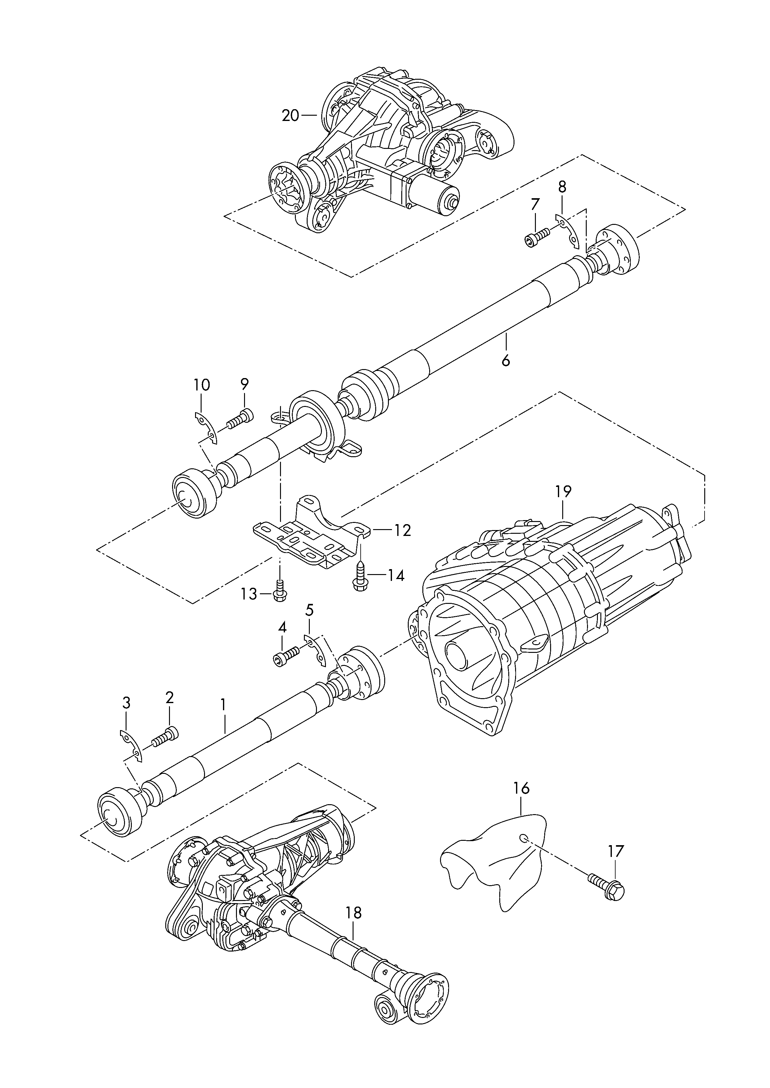 VW 7L8521102M - Kardānvārpsta, Galvenais pārvads autodraugiem.lv