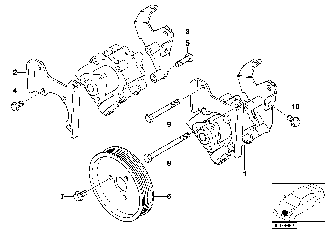 BMW 32 41 6 757 914 - Hidrosūknis, Stūres iekārta autodraugiem.lv