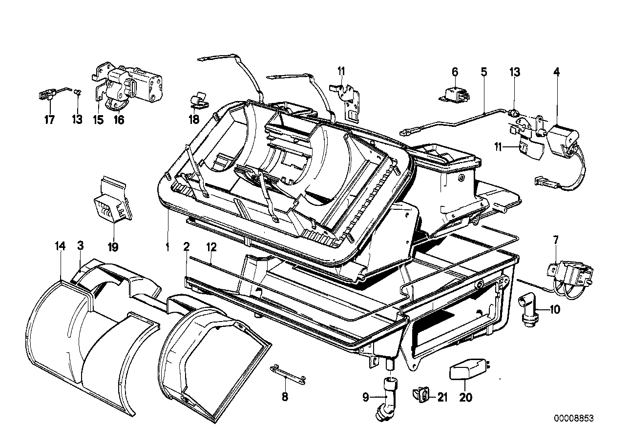 BMW 61 31 1 243 086 - Pagrieziena signāla pārtraucējs autodraugiem.lv