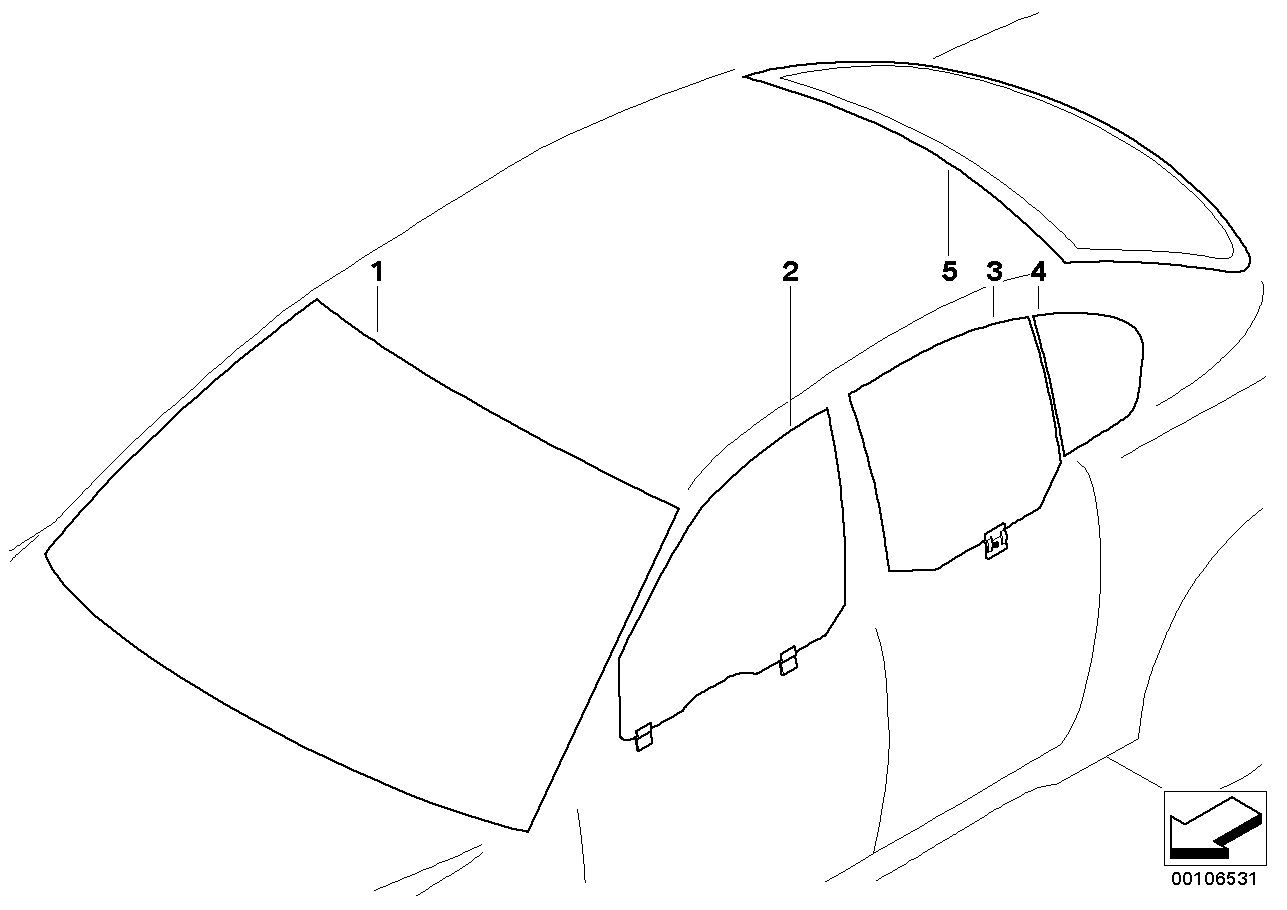 BMW 51317177297 - Vējstikls autodraugiem.lv