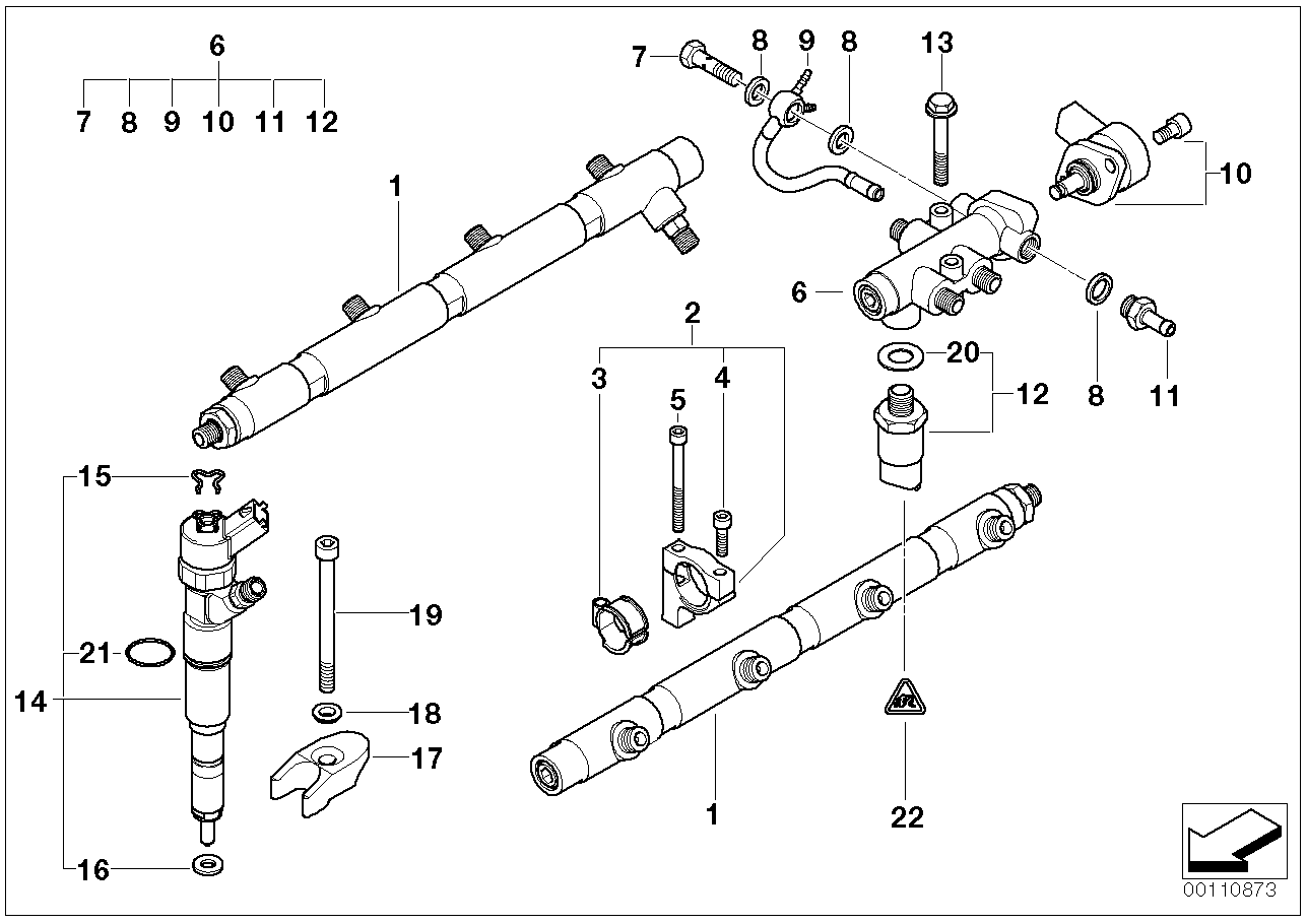 BMW 13 53 2 247 156 - Blīvgredzens, Sprauslas kanāls autodraugiem.lv