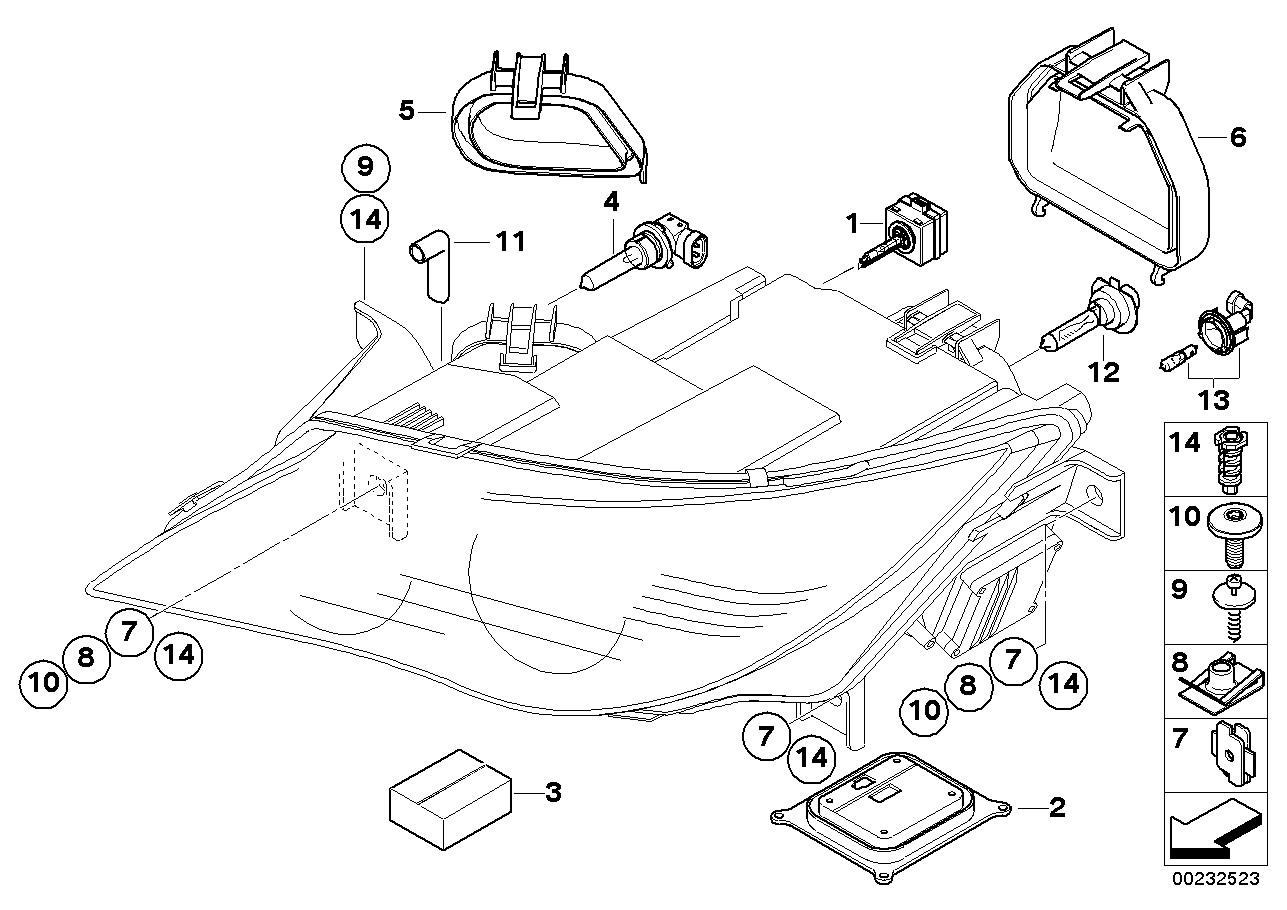 BMW 63 21 7 162 862 - Kvēlspuldze, Tālās gaismas lukturis autodraugiem.lv