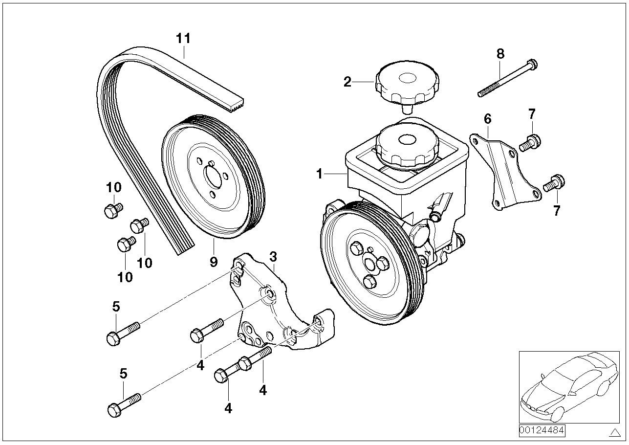 BMW 32 41 1 095 752 - Hidrosūknis, Stūres iekārta autodraugiem.lv