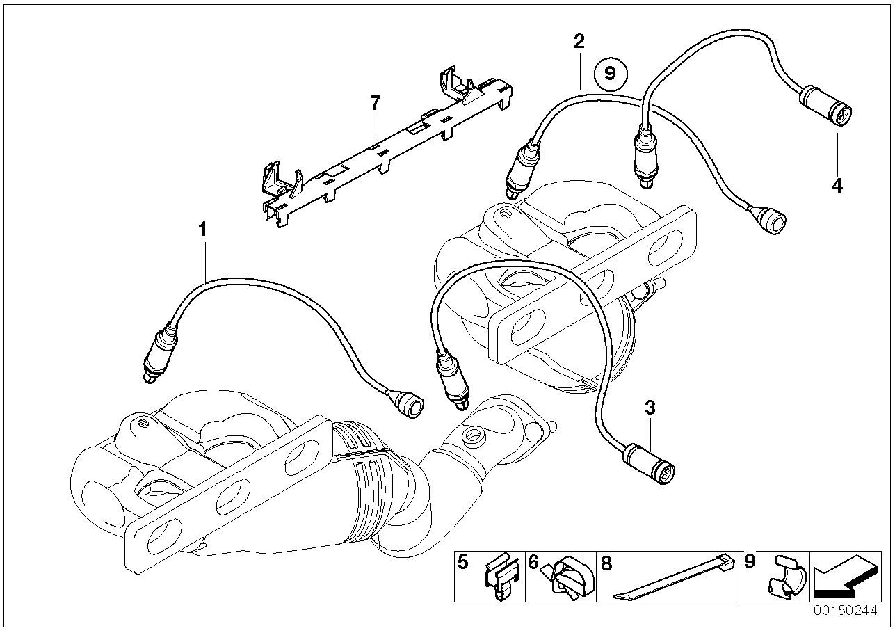 BMW (BRILLIANCE) 11781433940 - Lambda zonde autodraugiem.lv