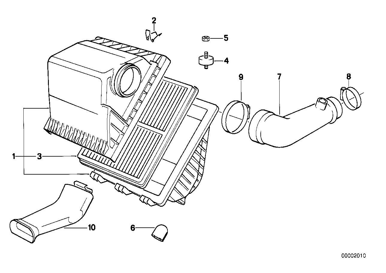 BMW 13 72 2 242 025 - Gaisa filtrs autodraugiem.lv