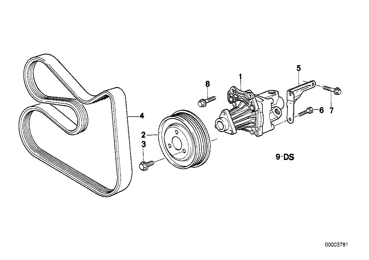 BMW 32 41 1 137 550 - Hidrosūknis, Stūres iekārta autodraugiem.lv