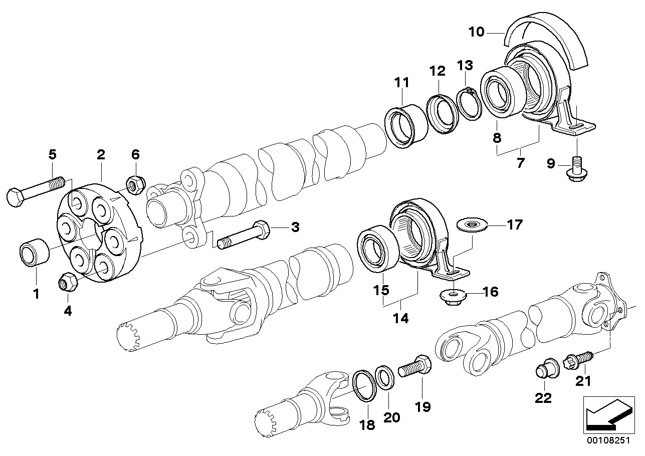 BMW 26 12 1 229 683 - Piekare, Kardānvārpsta autodraugiem.lv