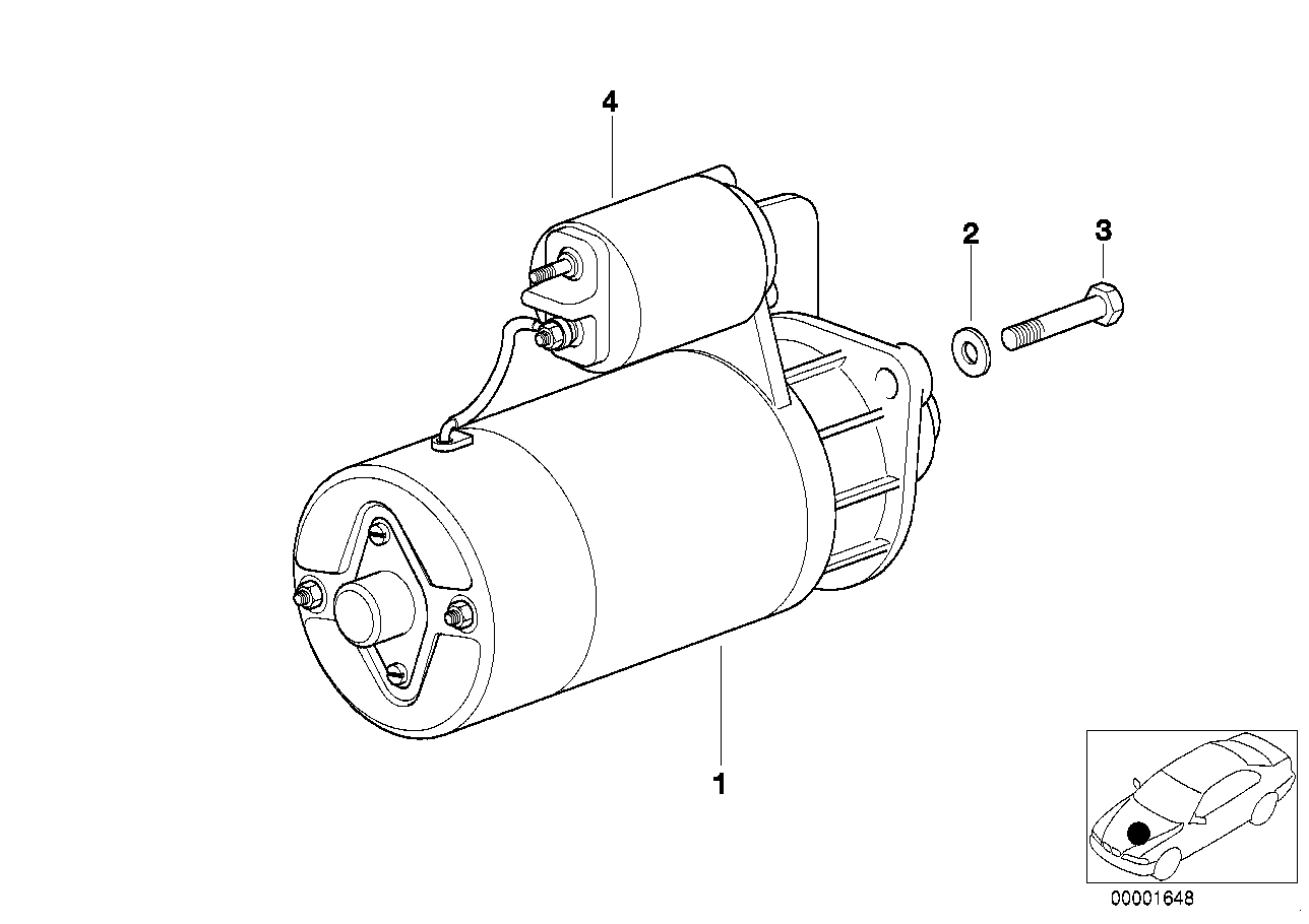 BMW 12 41 2 247 063 - Starteris autodraugiem.lv