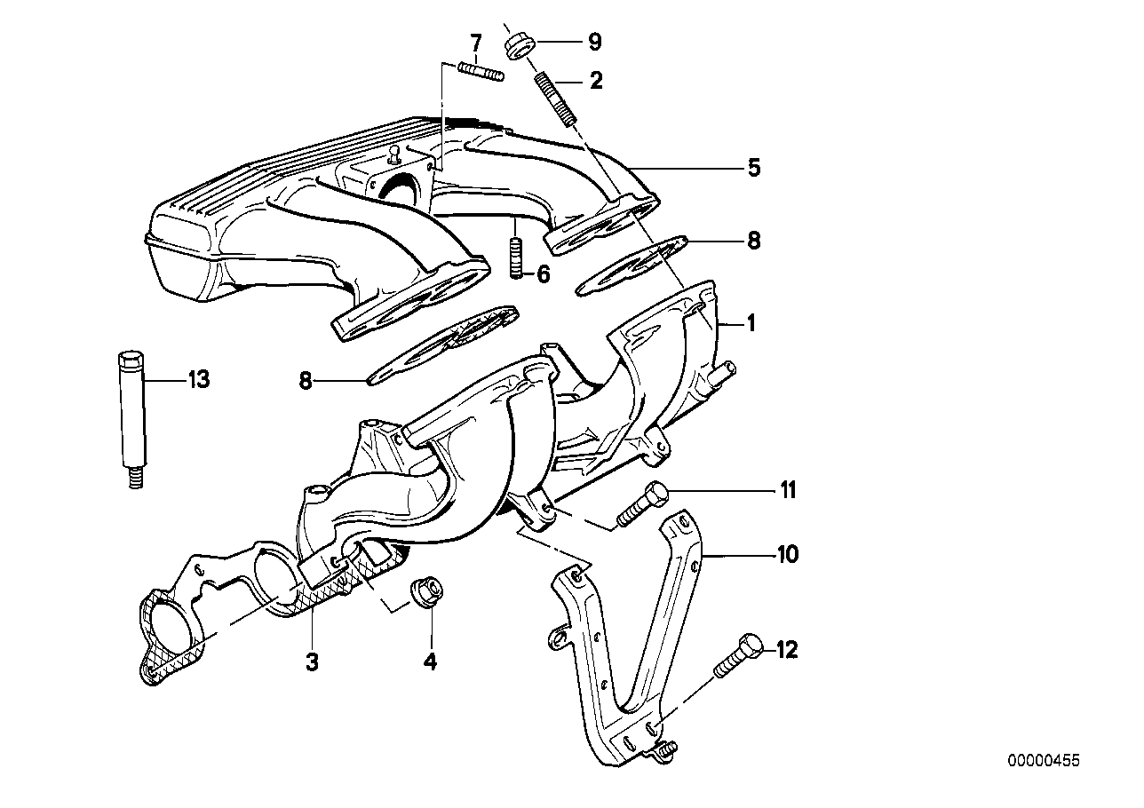 BMW 11 61 1 721 346 - Blīve, Ieplūdes kolektors autodraugiem.lv